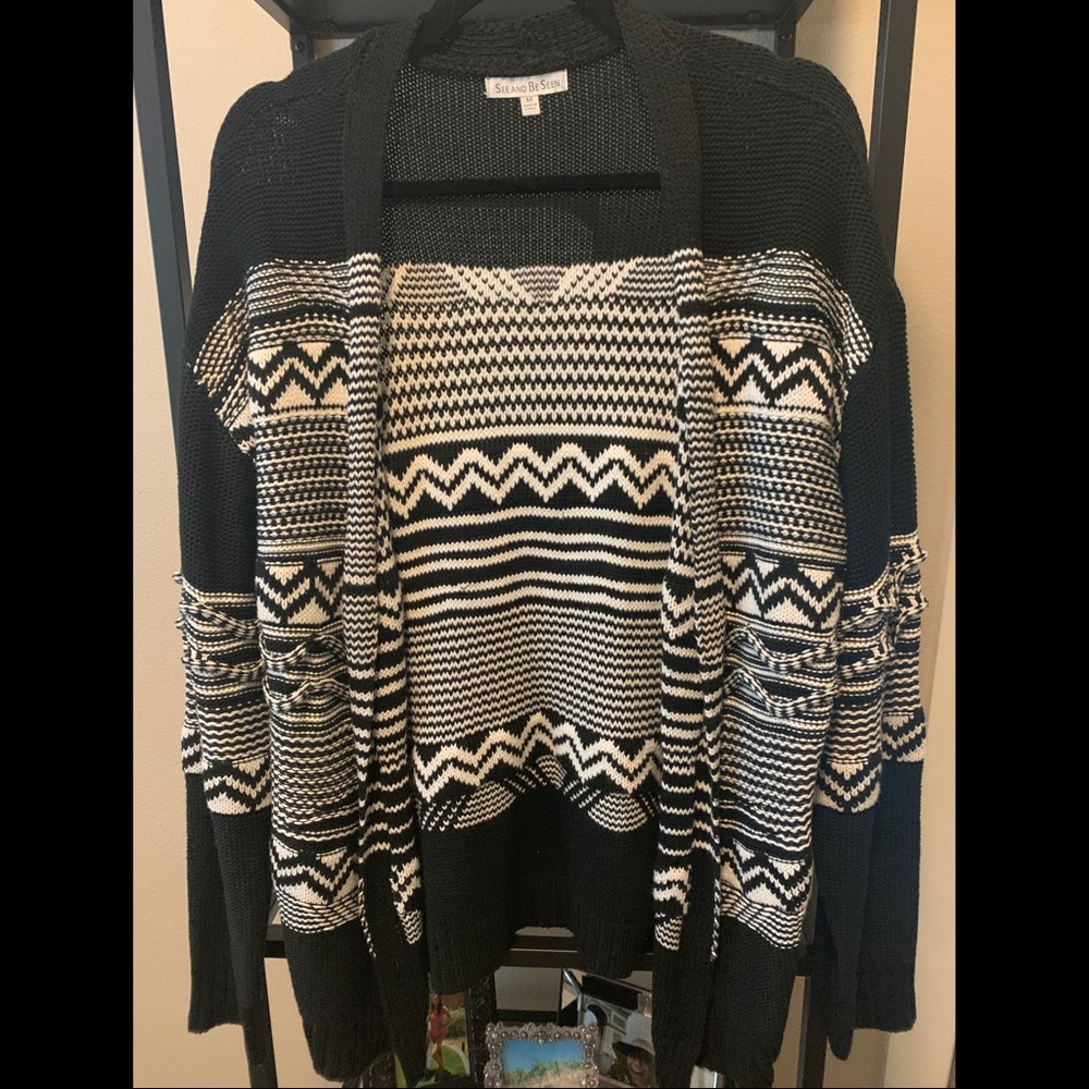 Woven Caridgan